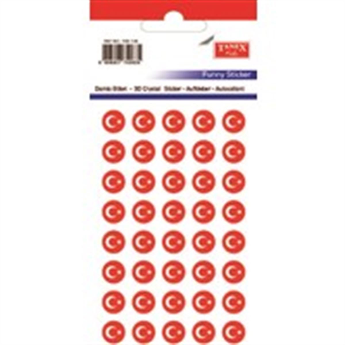 TANEKS HOLOGRAM ETİKET ATA-BAYRAK-TÜRKİYE-NAZAR-KARIŞIK 1