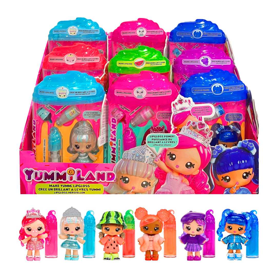 YUMMİLAND LİPGLOSS VE BEBEK 120698 STANT 6 MODEL 9 LU 4+ 1