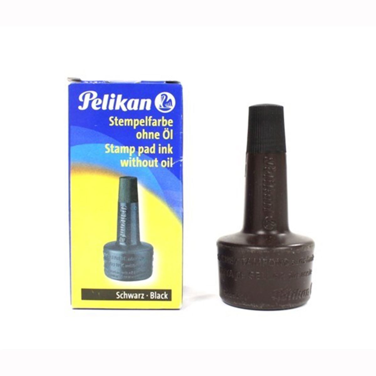 PELİKAN ISTAMPA MÜREKKEBİ 28 ML SİYAH 10 LU 351197 1