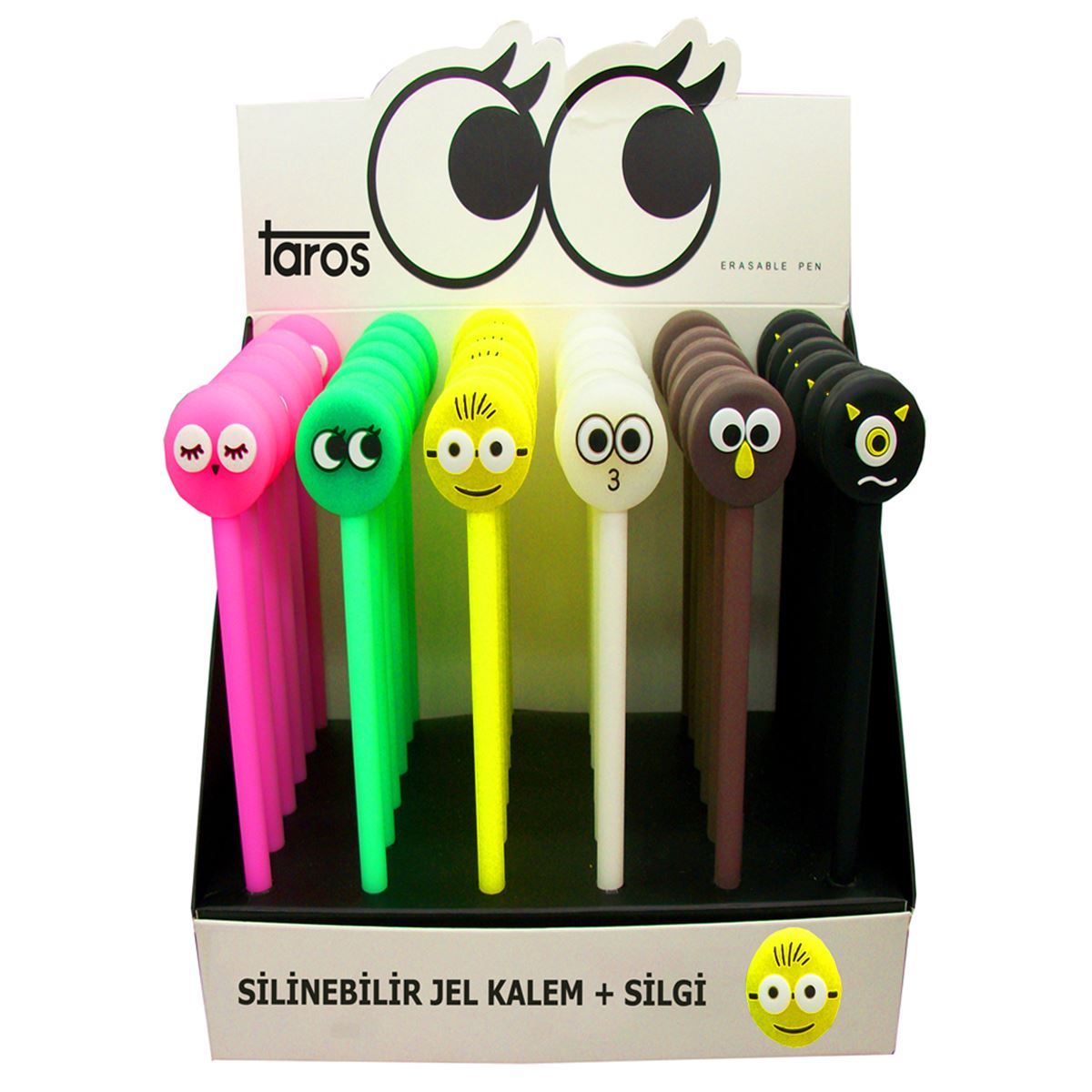 UNİCK COLOR JEL KALEM SMİLEY SİLİNEBİLİR 36 LI 2253 1