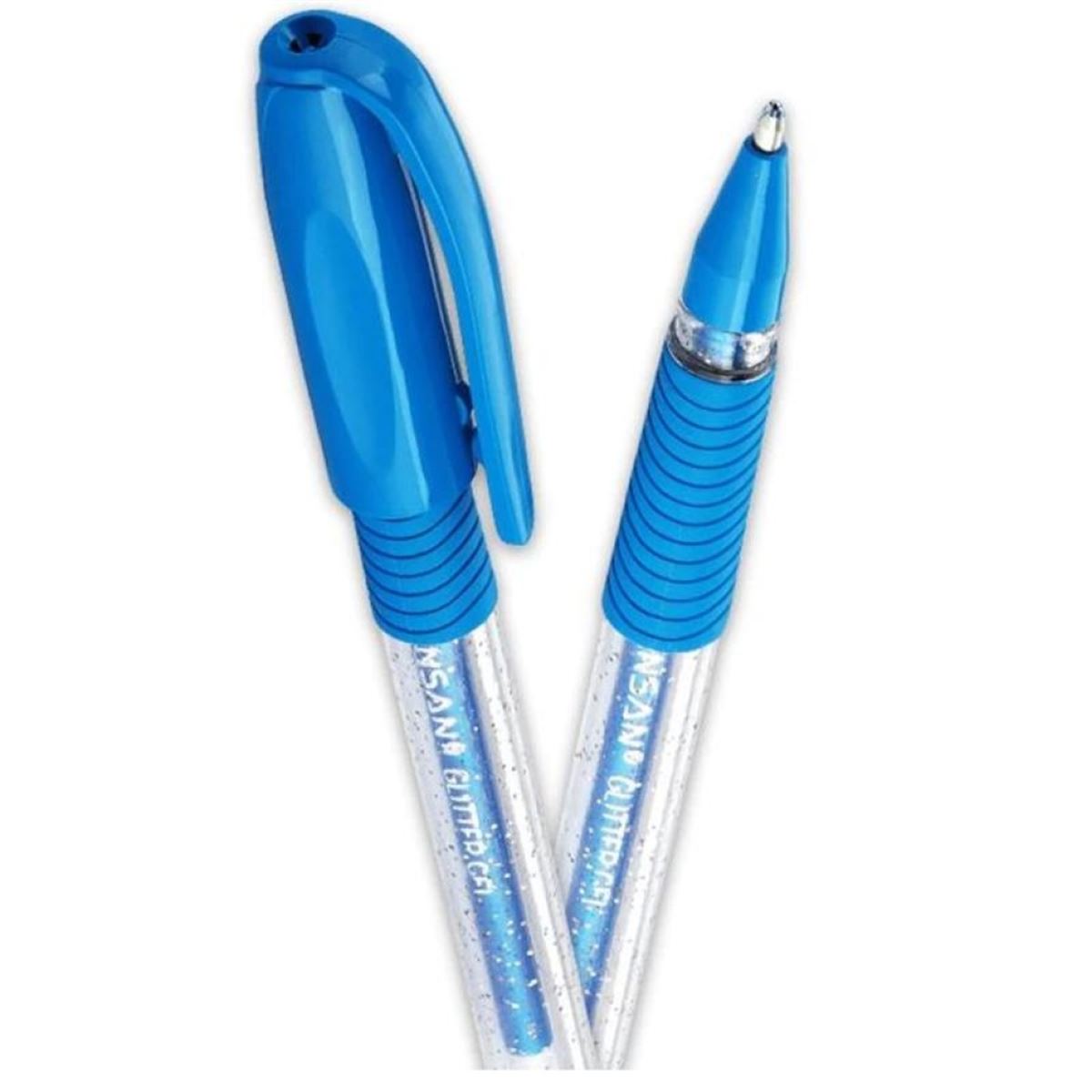 PENSAN JEL KALEM SİMLİ GLİTTER 1.0 MAVİ 12 Lİ 2280 - 2228 1