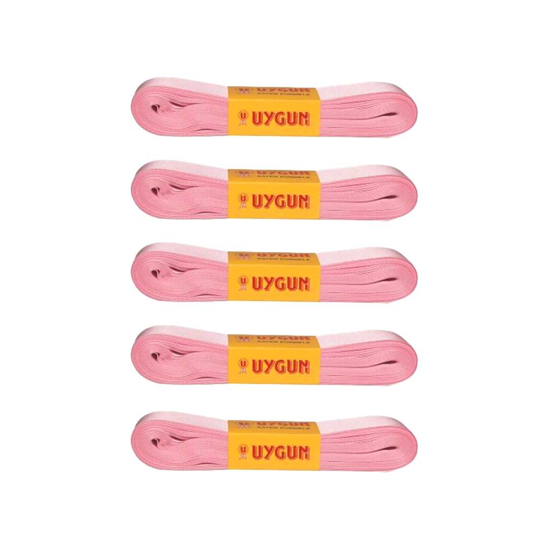UYGUN SATEN KURDELE 30 MM 10 MT PEMBE 5 Lİ 1