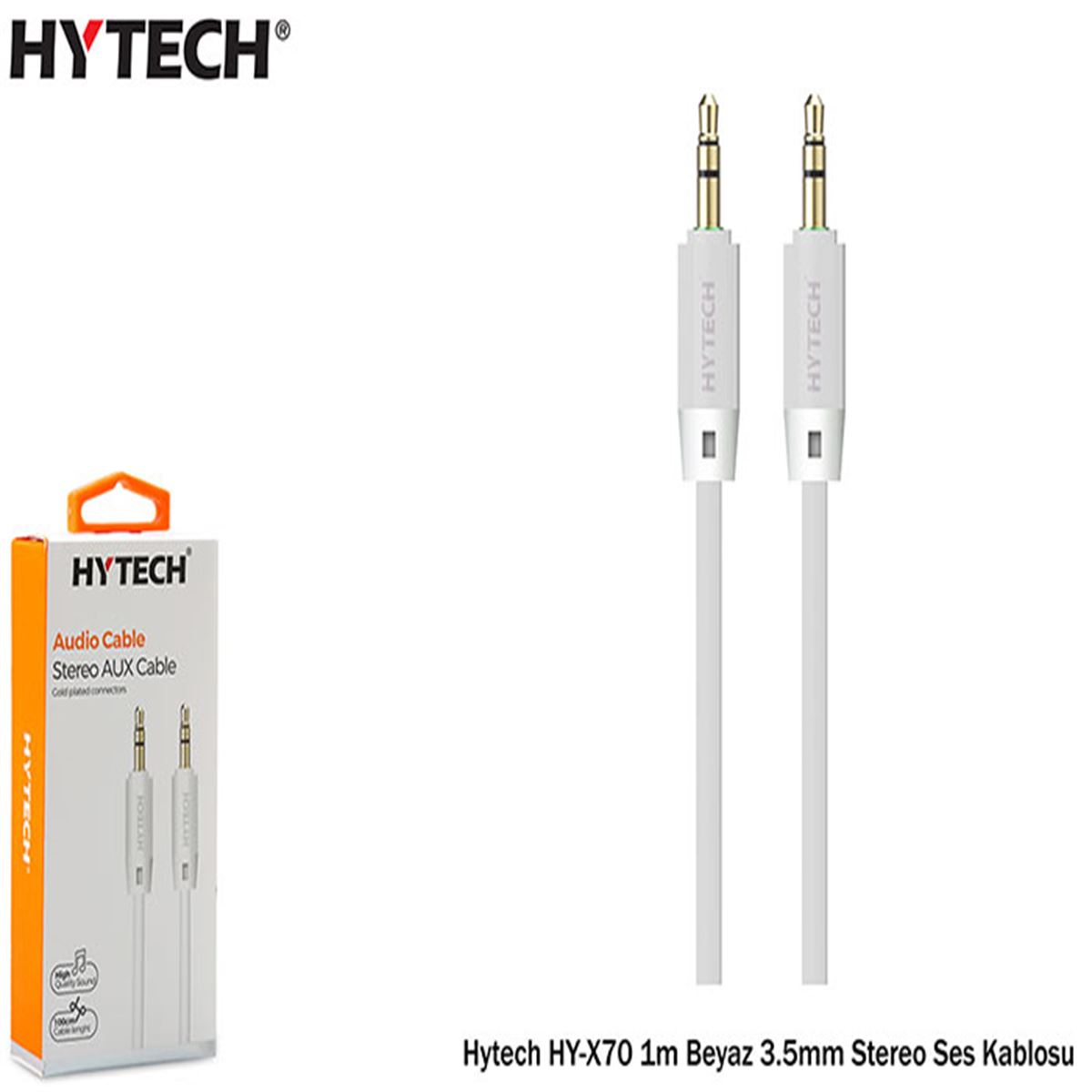 HYTECH SES KABLOSU HY-X70 STEREO BEYAZ 1