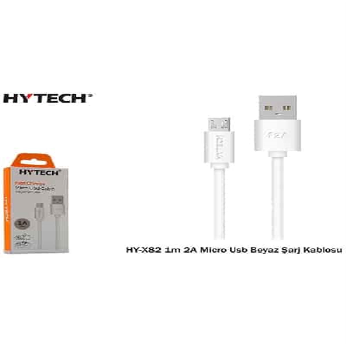 HYTECH DATA ŞARJ KABLOSU HY-X82-X83 2A MİCRO USB 1