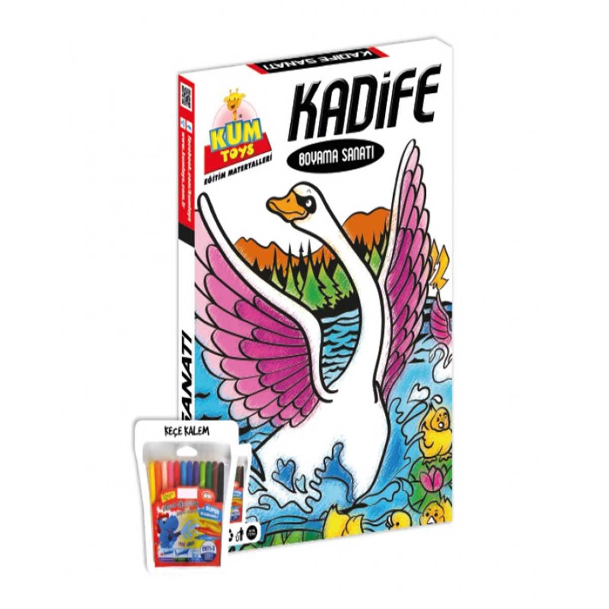 KUMTOYS KM5220 KADIFE BOYAMA SETI 22x33 1