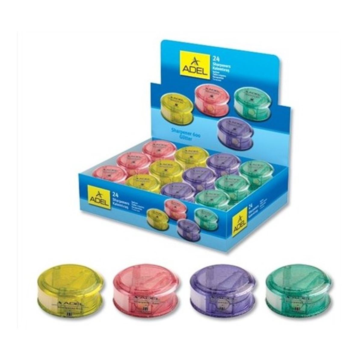 ADEL KALEMTRAŞ PLASTİK 600 24 LÜ 4260600001 1