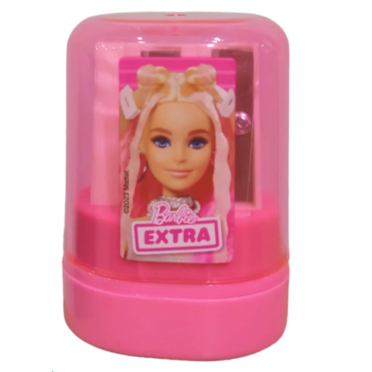 BARBİE EXTRA KALEMTIRAŞ PLASTİK B-025317 ÇİFT BÖLMELİ 24 LÜ 1