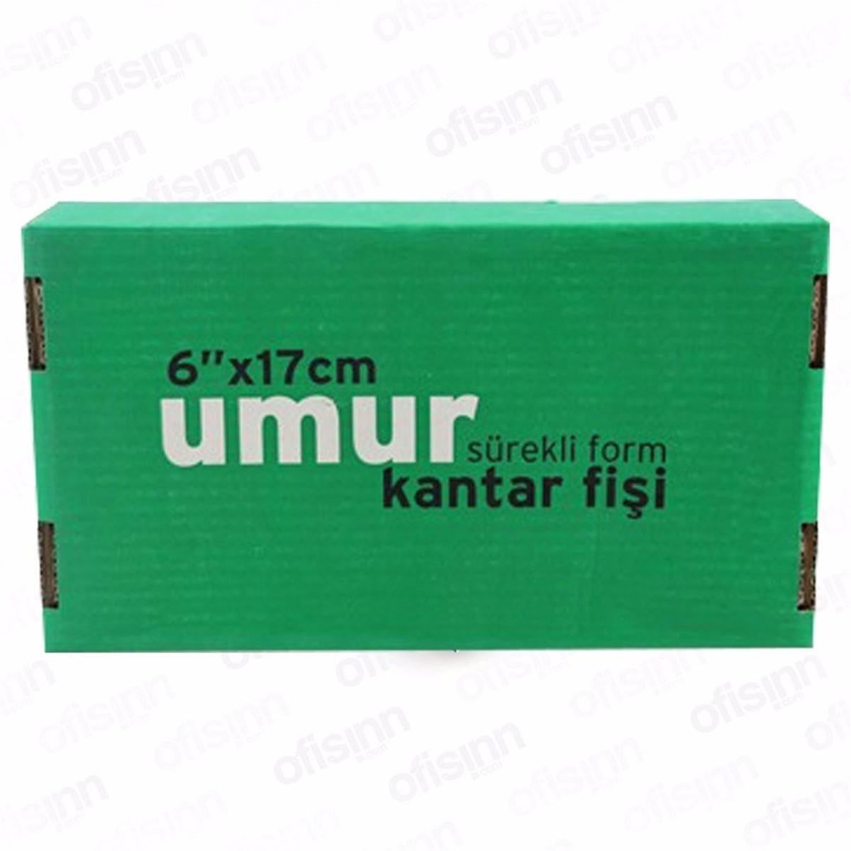 UMUR KANTAR FİŞİ 6x17 3 NÜSHA 1000 LI 1