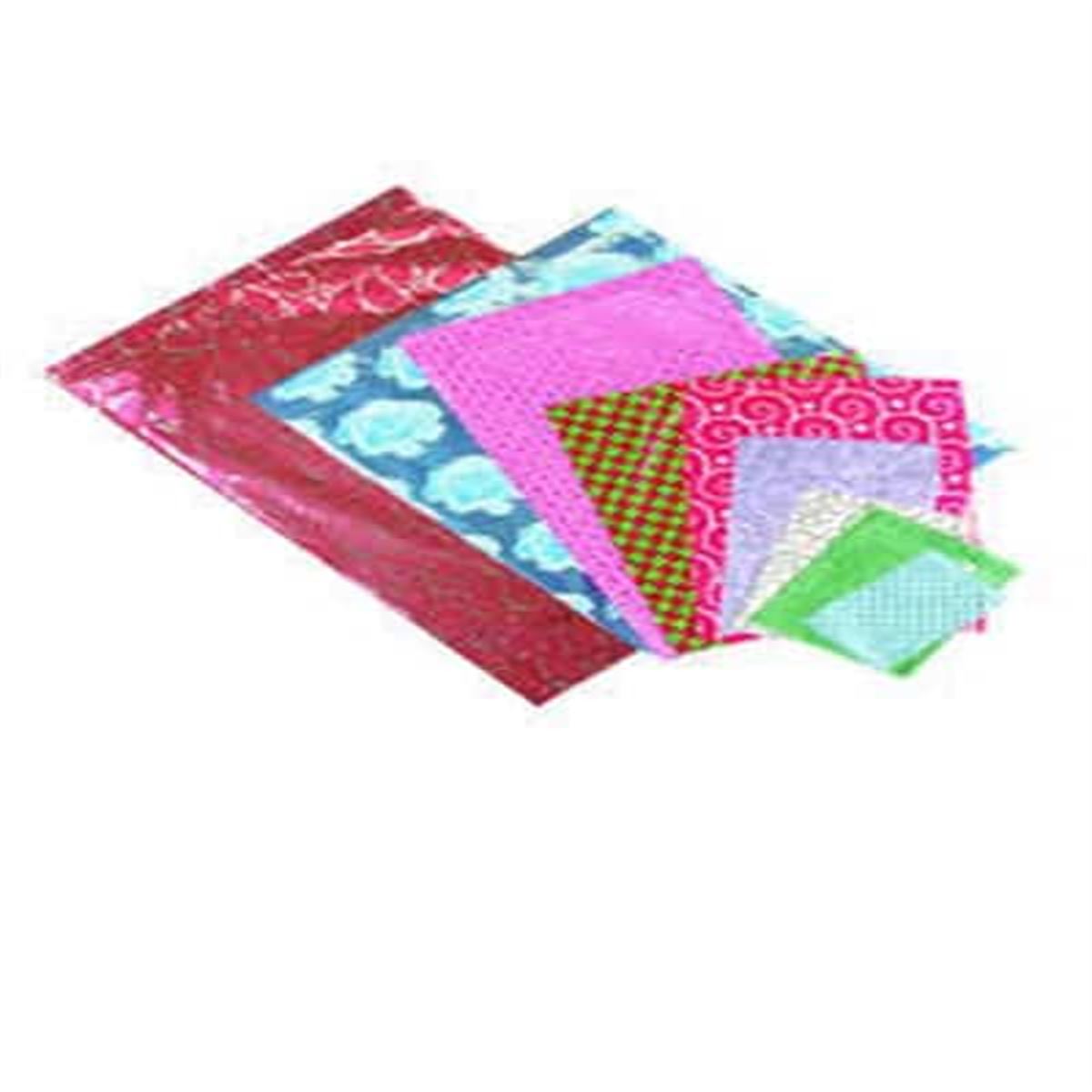 AMBALAJ KAĞIDI METALİZE HAZIR TORBA 7x9 100 LÜ SAN6-00 1