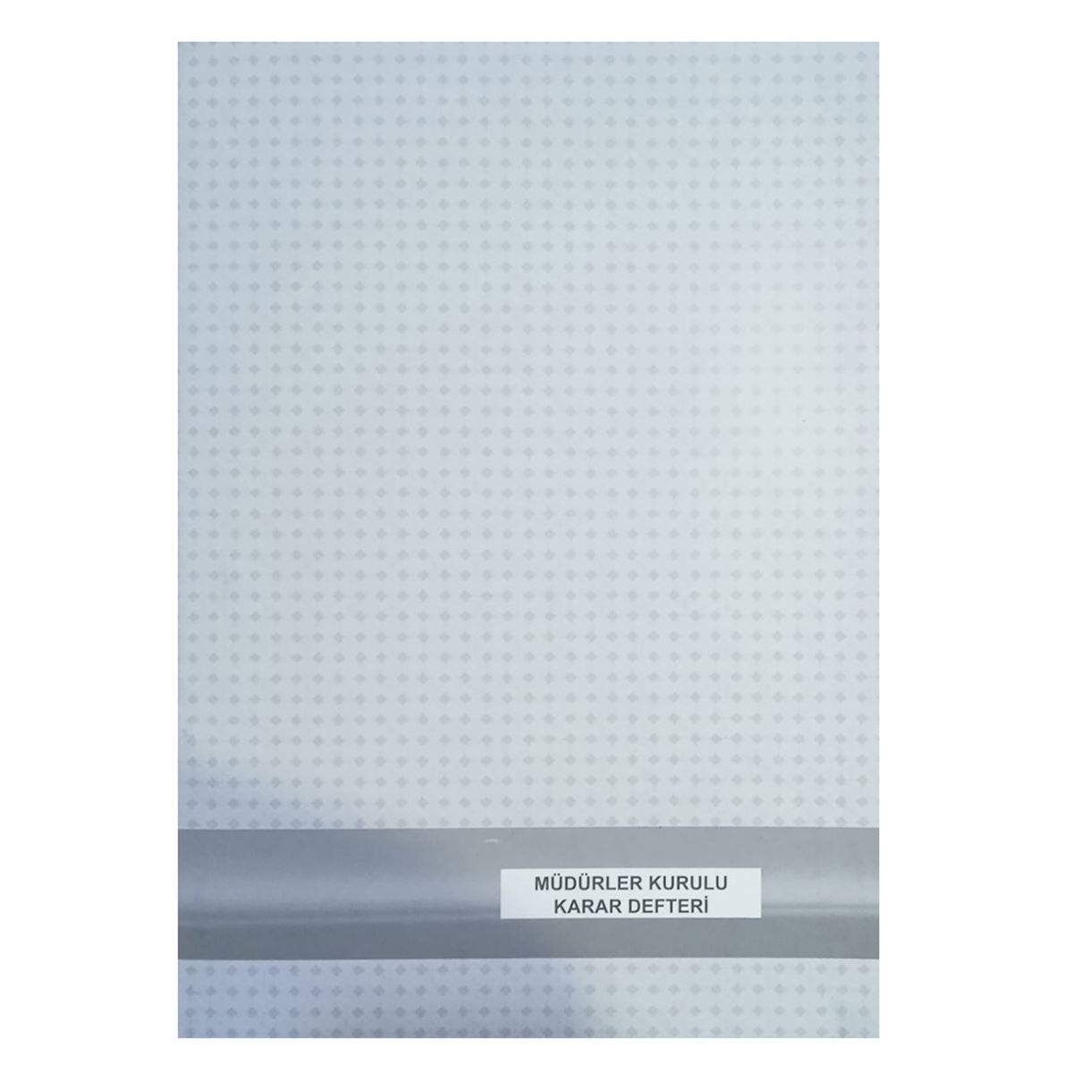 DİLMAN MÜDÜRLER KURULU KARAR DEFTERİ 5389 KARTON KAPAK 22x31 40 YP NUMARALI 1