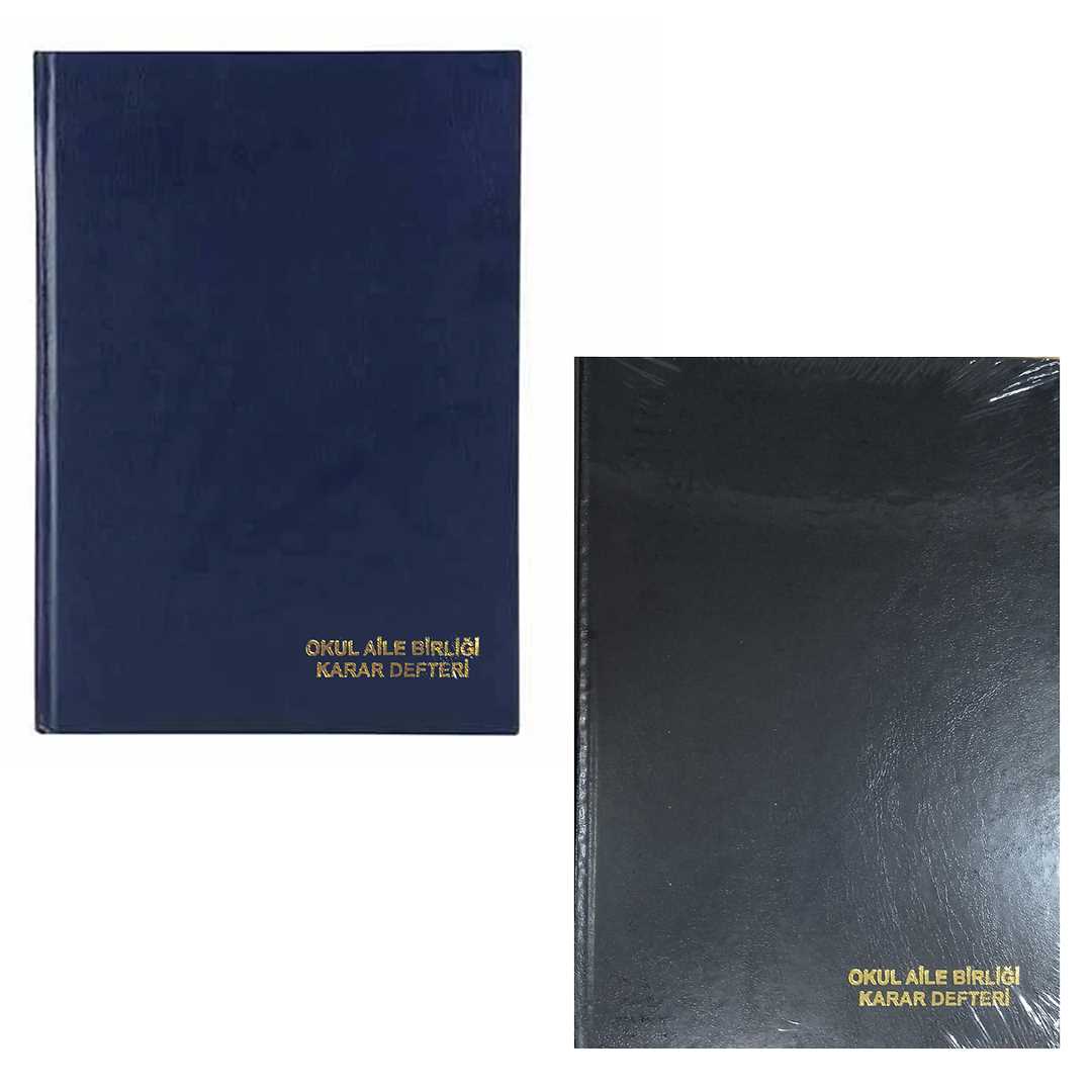 DİLMAN OKUL AİLE BİRLİĞİ KARAR DEFTERİ 5314 CİLTLİ 22,5x32 96 YP 1