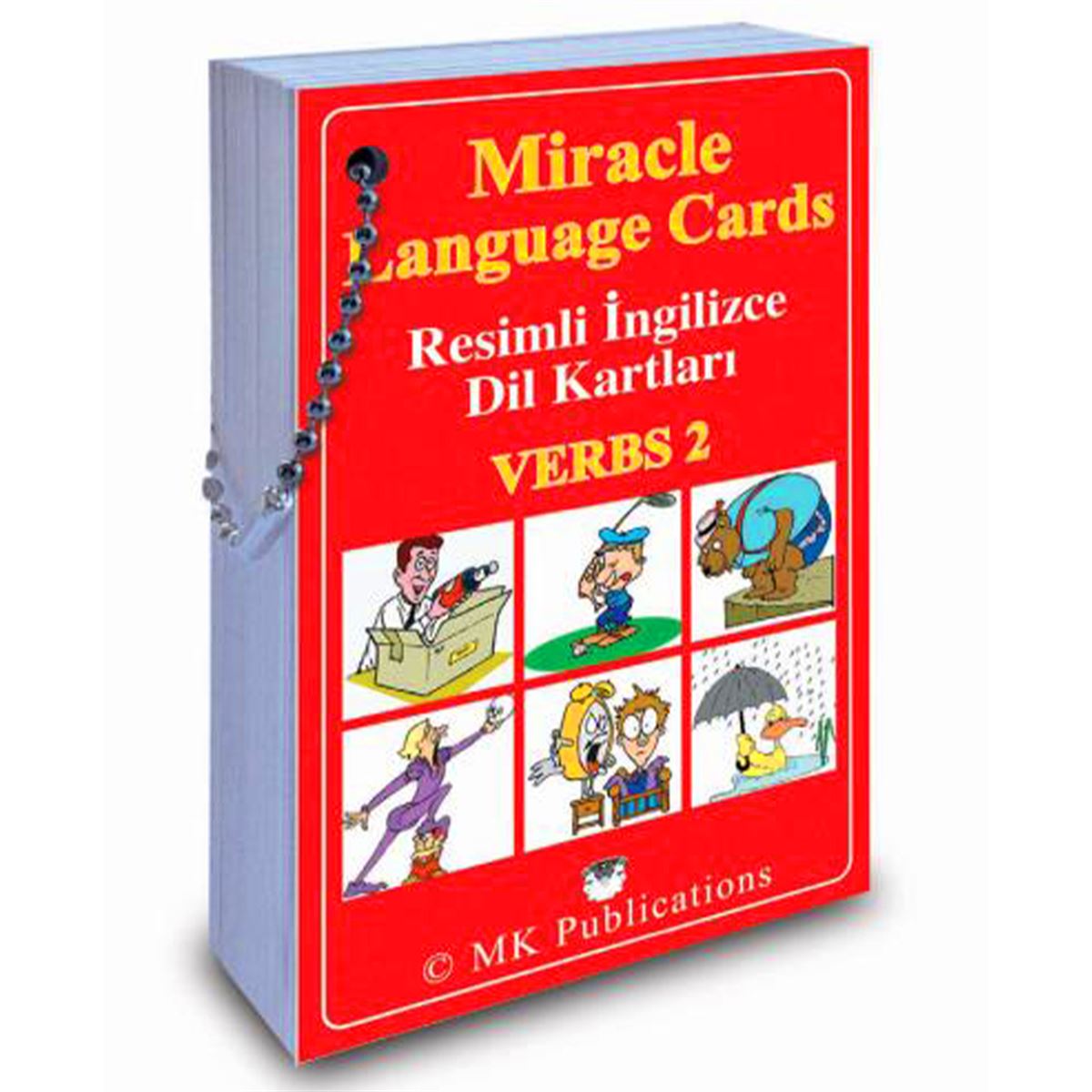 MK PUBLİC RESİMLİ İNGİLİZCE KART VERBS-2 1