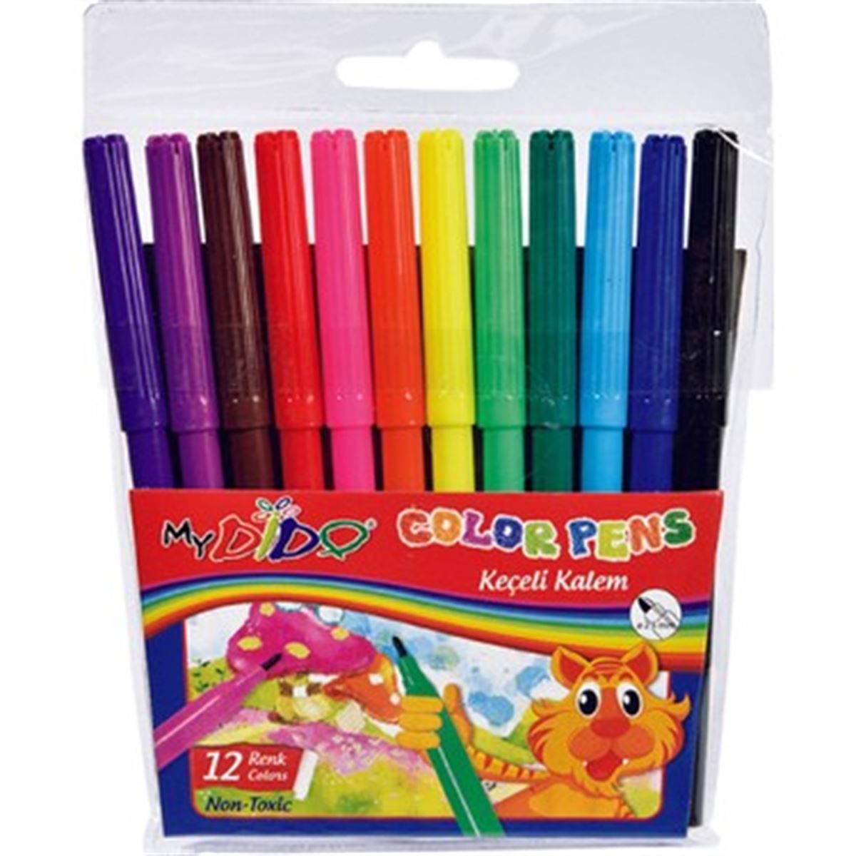 MY DİDO KEÇELİ KALEM 12 RENK KK01 1