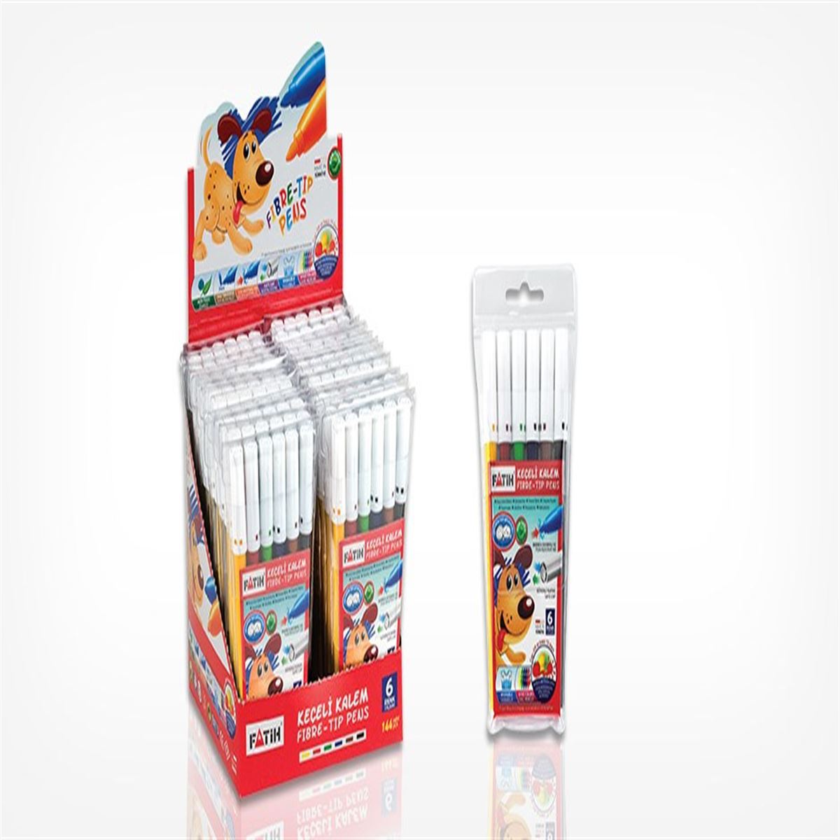 FATİH KEÇELİ KALEM 6 RENK 34000 1
