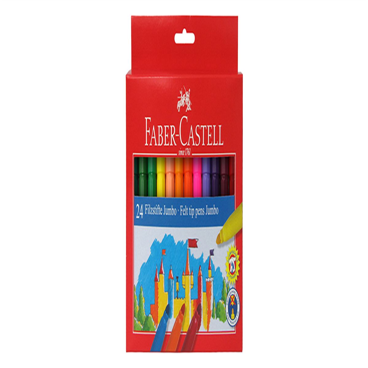 FABER KEÇELİ KALEM EĞLENCELİ JUMBO 12 Lİ 662120 1