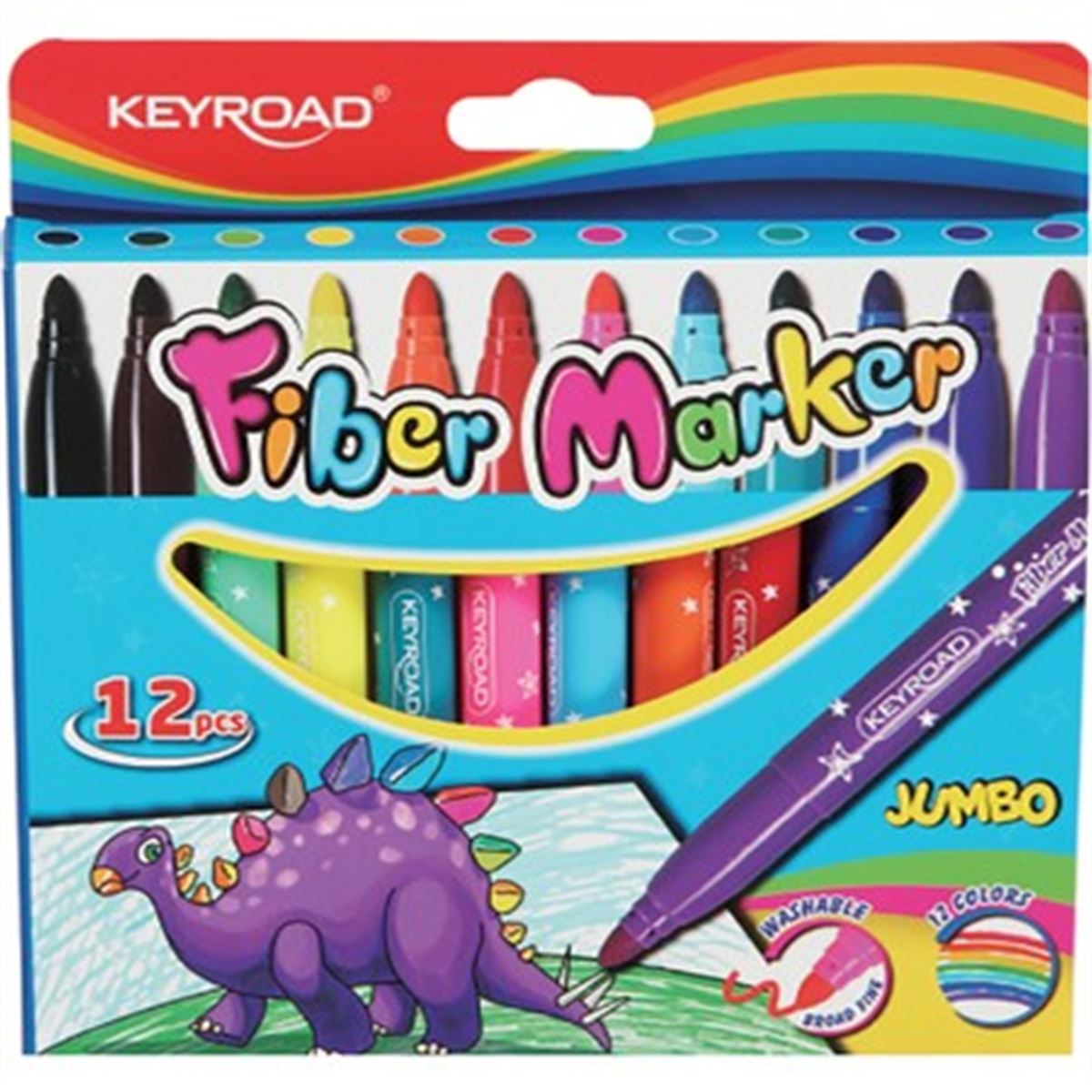 KEYROAD KEÇELİ KALEM 12 RENK KR971587 1