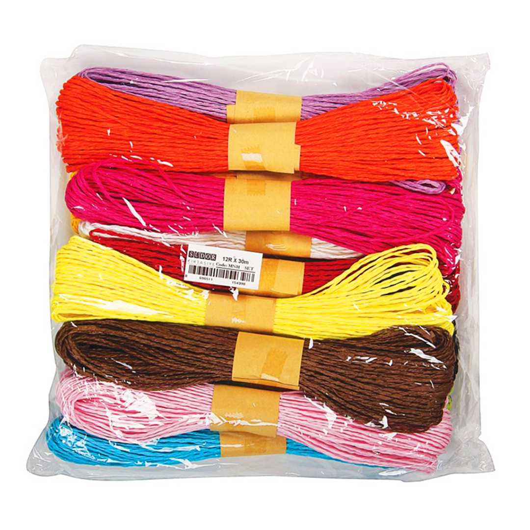 SÜDOR JUT KRAFT KIRNAP İPİ 30 MT 12 RENK MN11 1