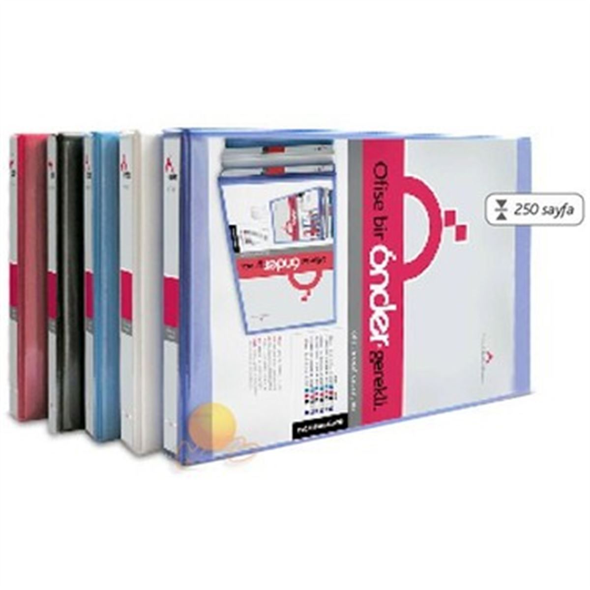 ÖNDER KLASÖR DÖRT MEKANİZMALI A3 2021- 3 CM SİYAH 1