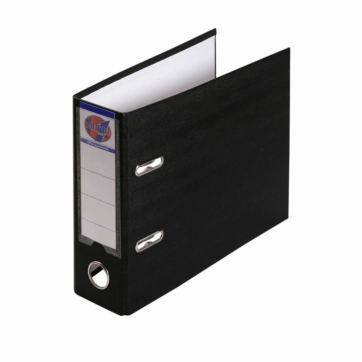 WORLD TELGRAF KLASÖR GENİŞ SİYAH 1