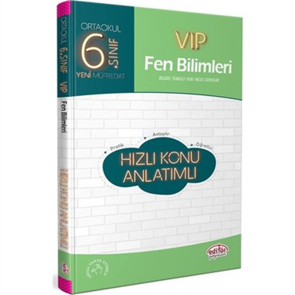 EDİTÖR KONU ANLATIMLI VİP HIZLI FEN BİLİMLERİ 6.SINIF 1