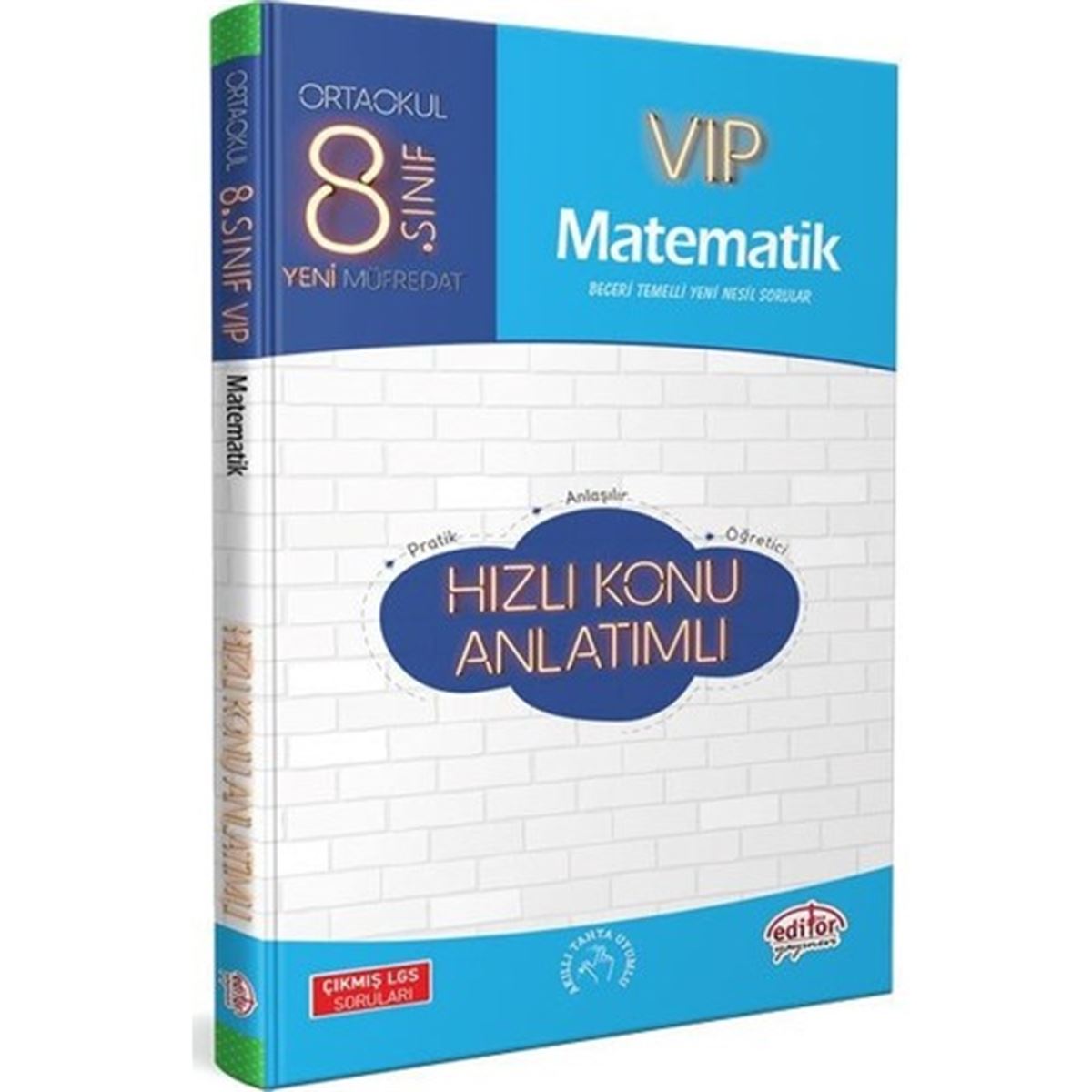 EDİTÖR KONU ANLATIMLI VİP HIZLI MATEMATİK 8.SINIF 1