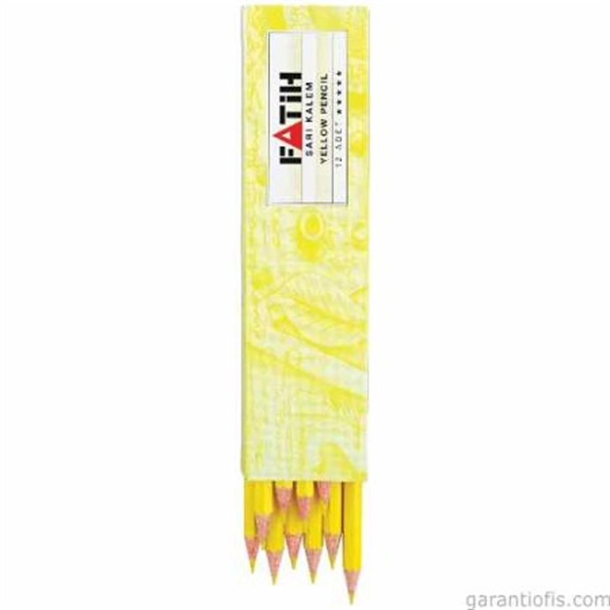 FATİH KOPYA KALEMİ SARI 12 Lİ 1