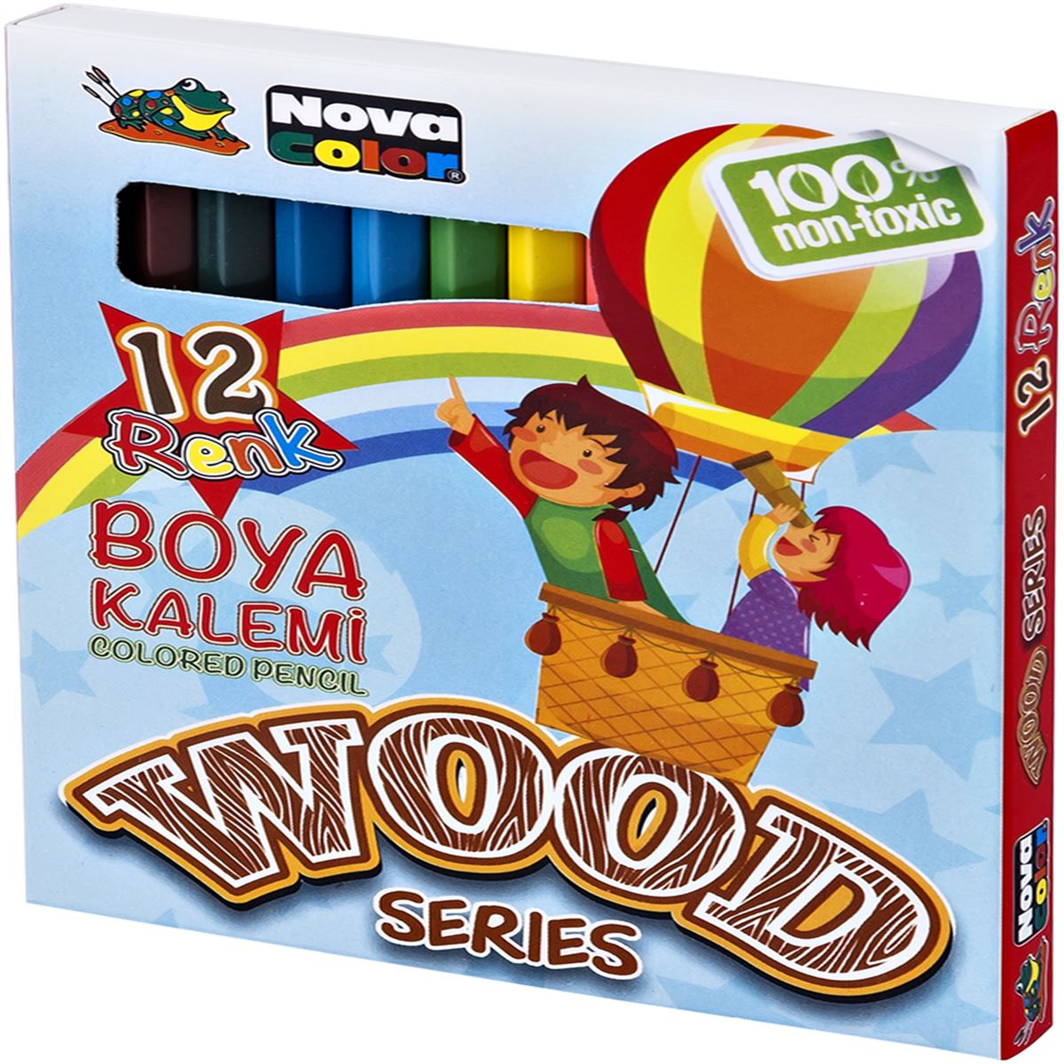 NOVA COLOR KURUBOYA NC-401 12 Lİ KISA 1