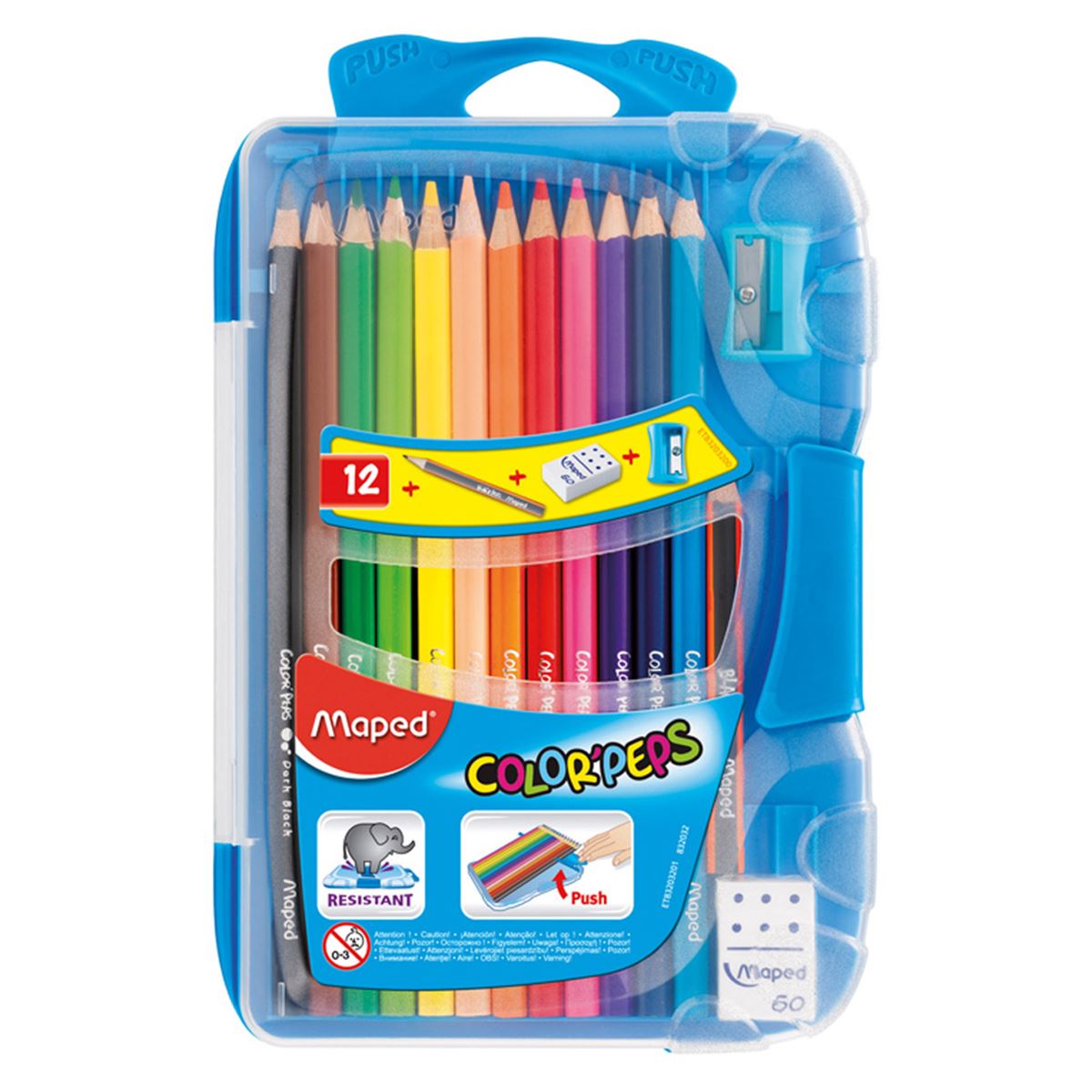 MAPED KURUBOYA COLOR PEP S 12 RENK SMART BOX 832032 1