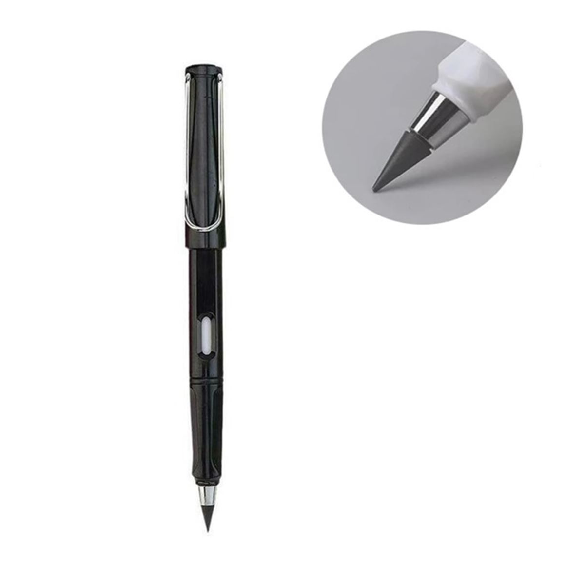 BİTMEYEN KURŞUN KALEM SİYAH 1