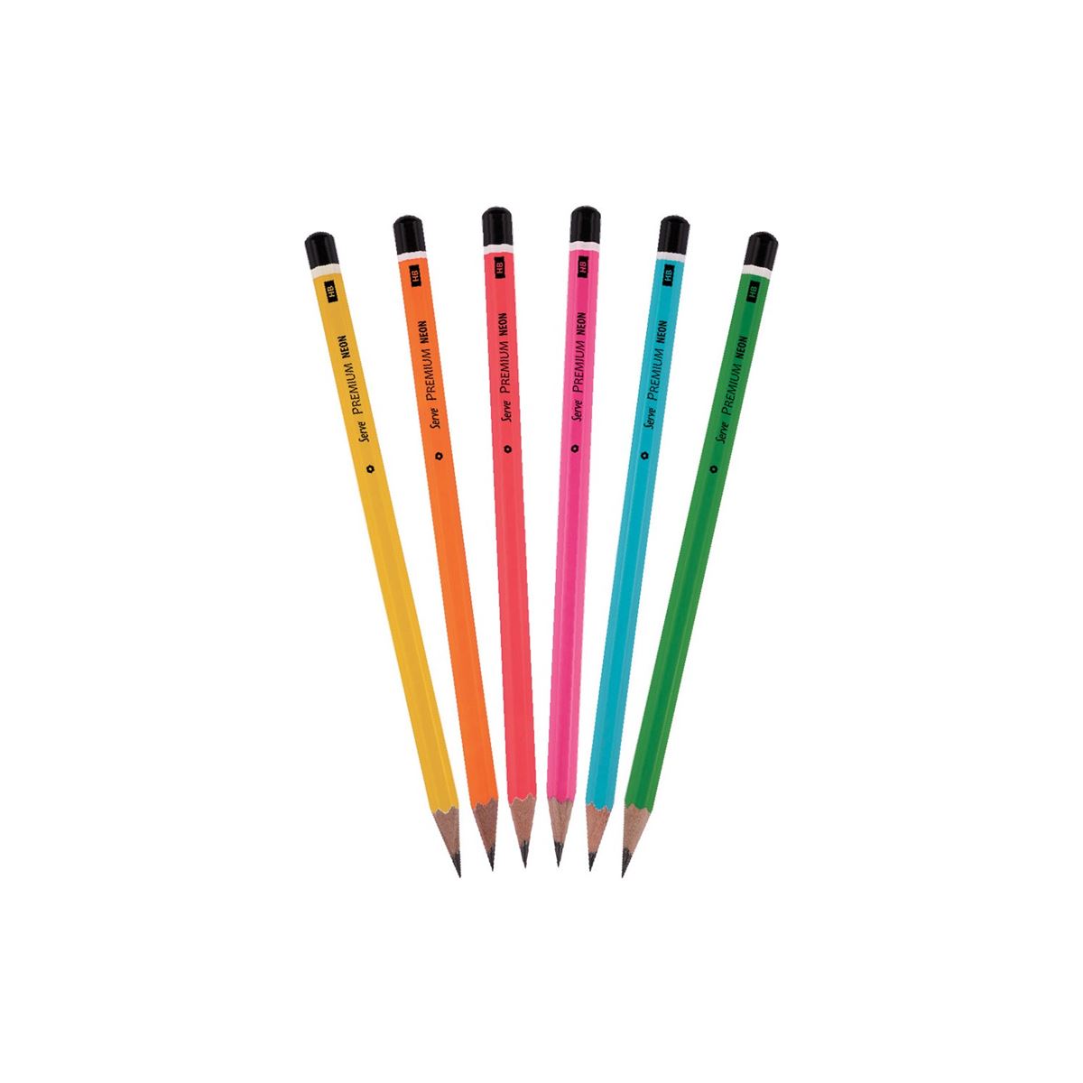 SERVE KURŞUN KALEM PREMİUM FOSFORLU 144 LÜ SV-KK144KTFS 1