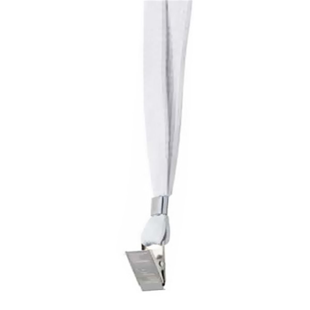 SARFF YAKA KART ASKI İPİ METAL KLİPSLİ BEYAZ 50 Lİ 15311202 1