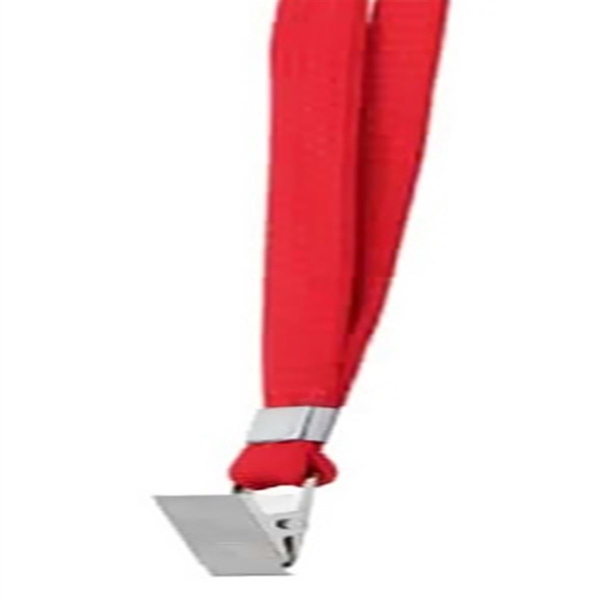 SARFF YAKA KART ASKI İPİ METAL KLİPSLİ KIRMIZI 50 Lİ 15311203 1