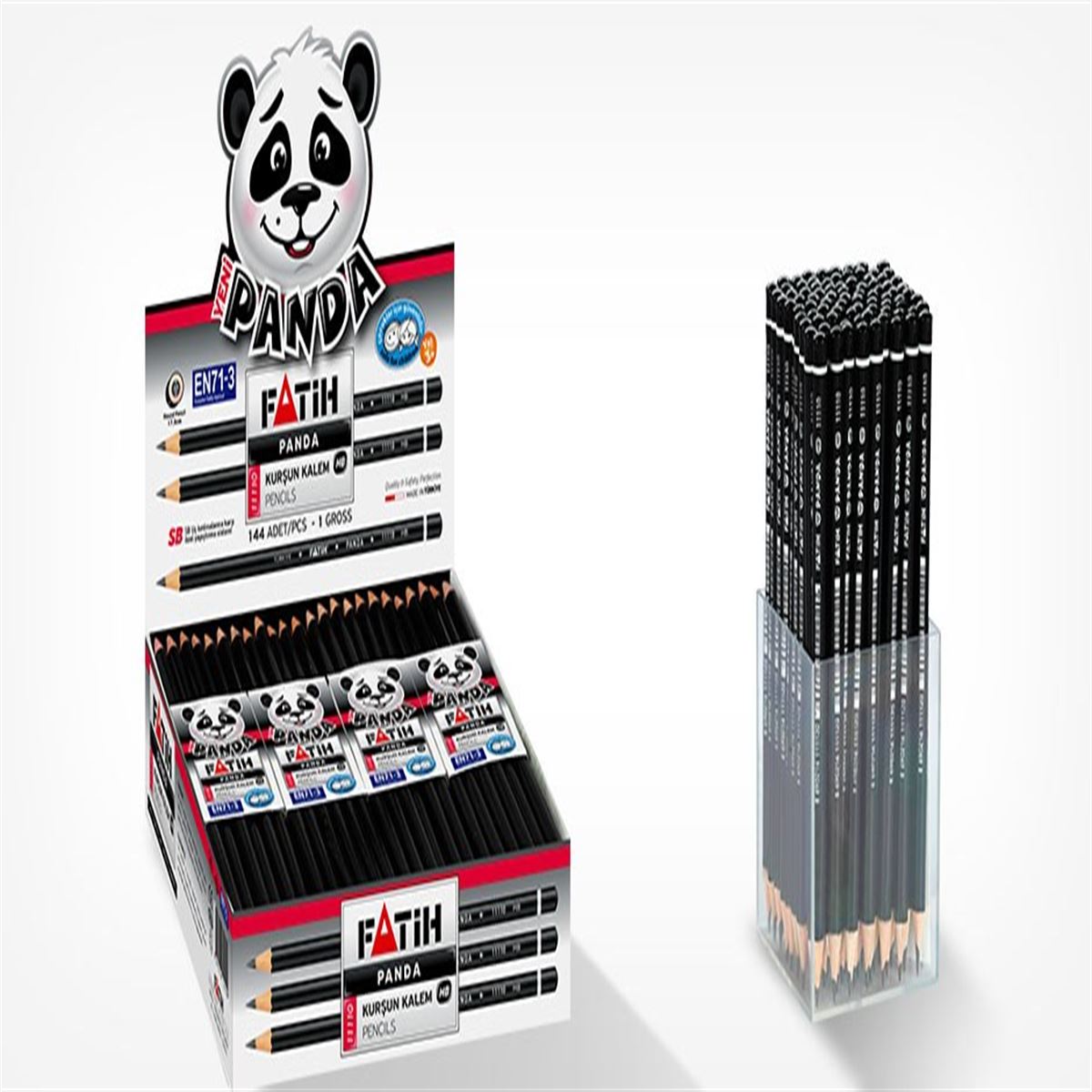 FATİH KURŞUN KALEM YUVARLAK PANDA 144 LÜ 1