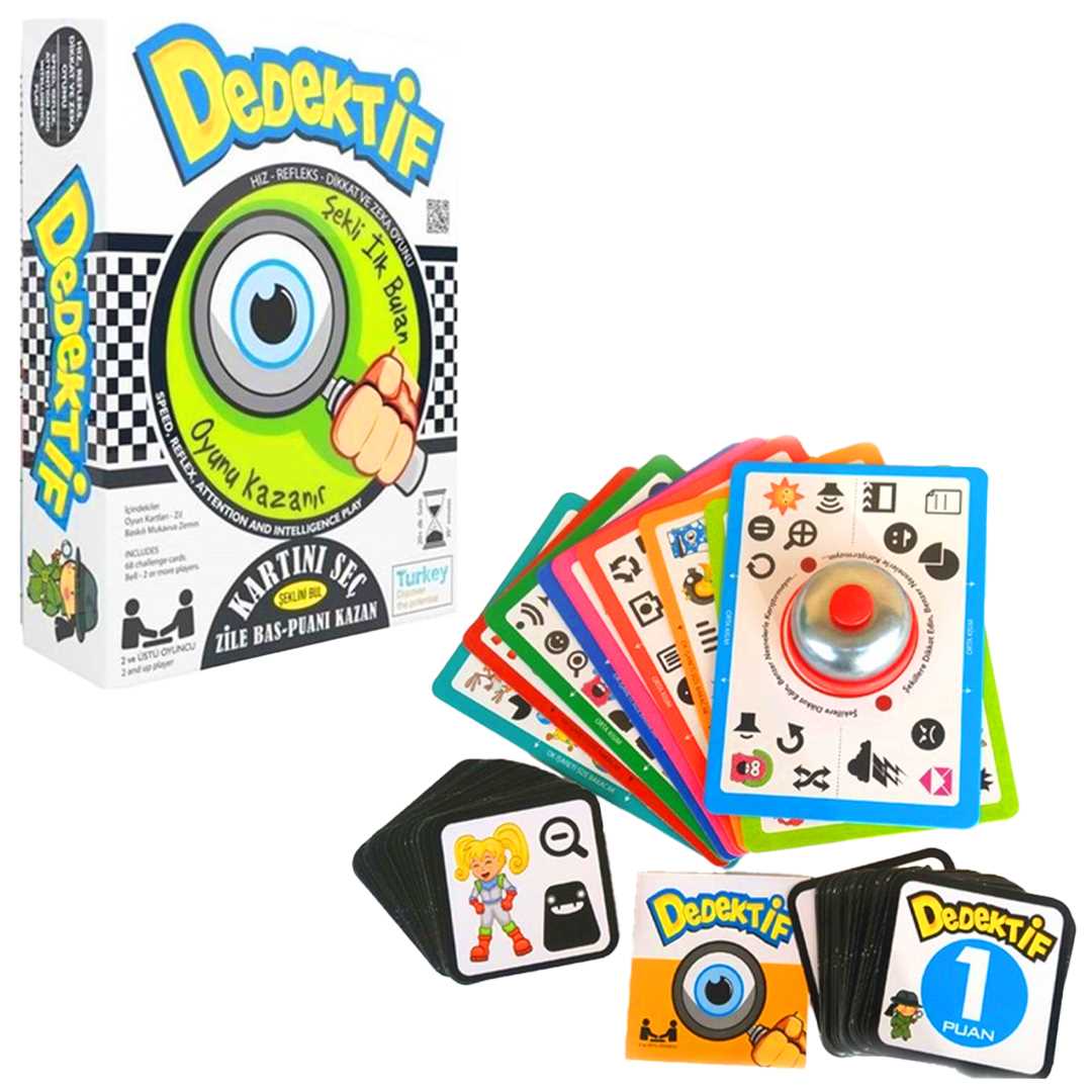 REDKA DEDEKTİF RD5506 ZEKA VE STRATEJİ KUTU OYUNU 3+ 1