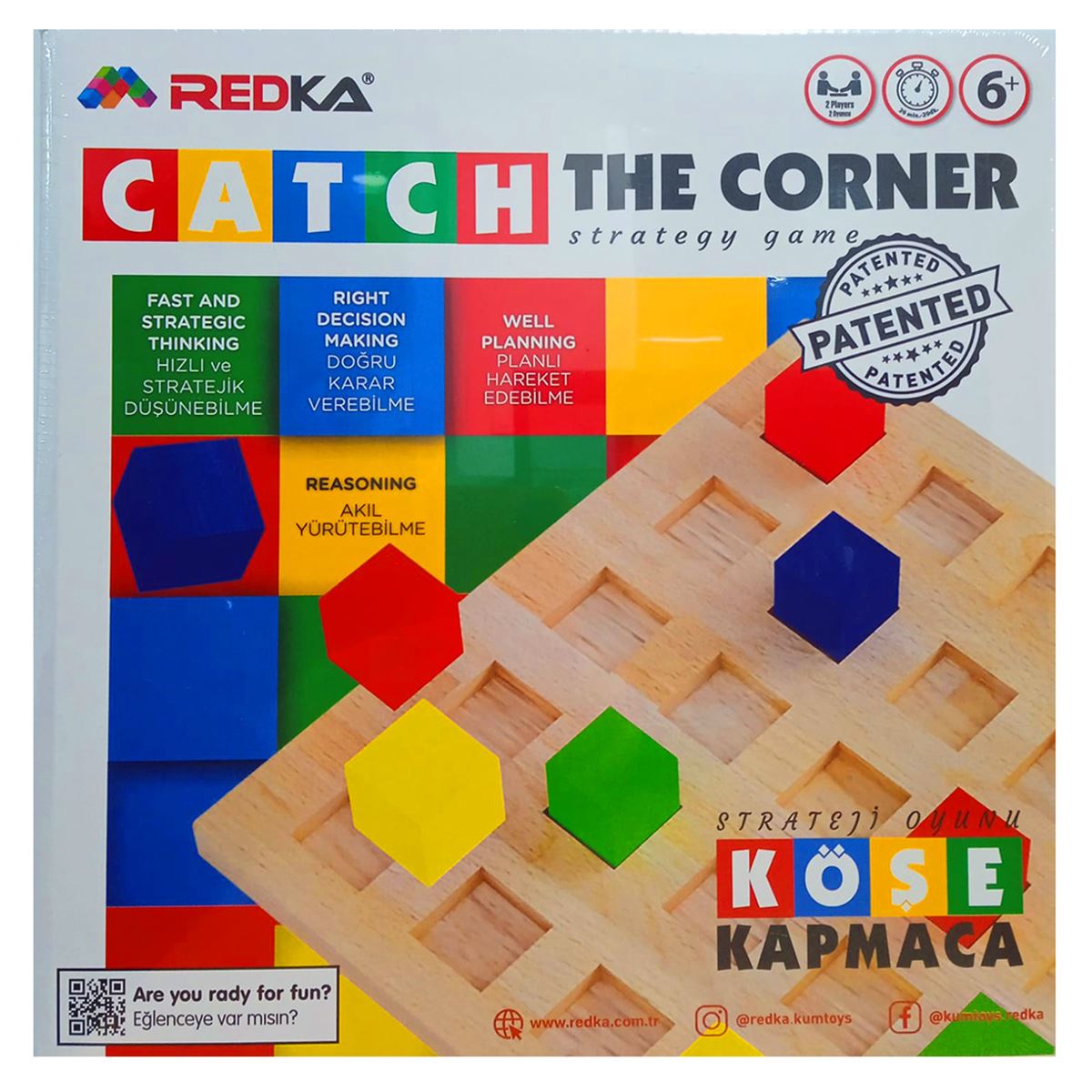 REDKA STRATEJİ OYUNU RD5442 KÖŞE KAPMACA 6+ 1
