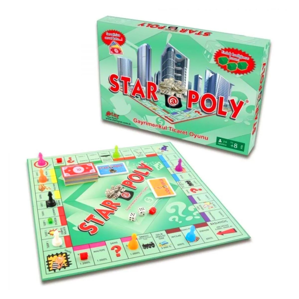 STAR STAR POLY 1060254 EMLAK ALIM SATIM OYUNU +8 1