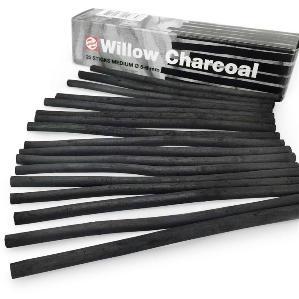 TALENS WİLLOW CHARCOAL KÖMÜR KALEMİ 5-6 MM 25 Lİ RT96000030 1