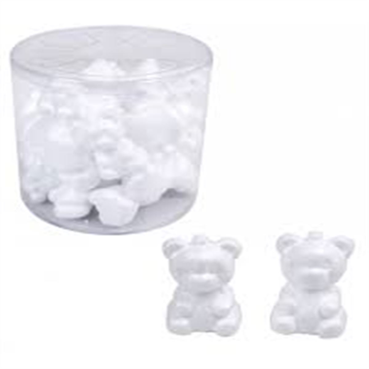 GİNZA KÖPÜK AYICIK 5 CM 4 LÜ GN-1095 1