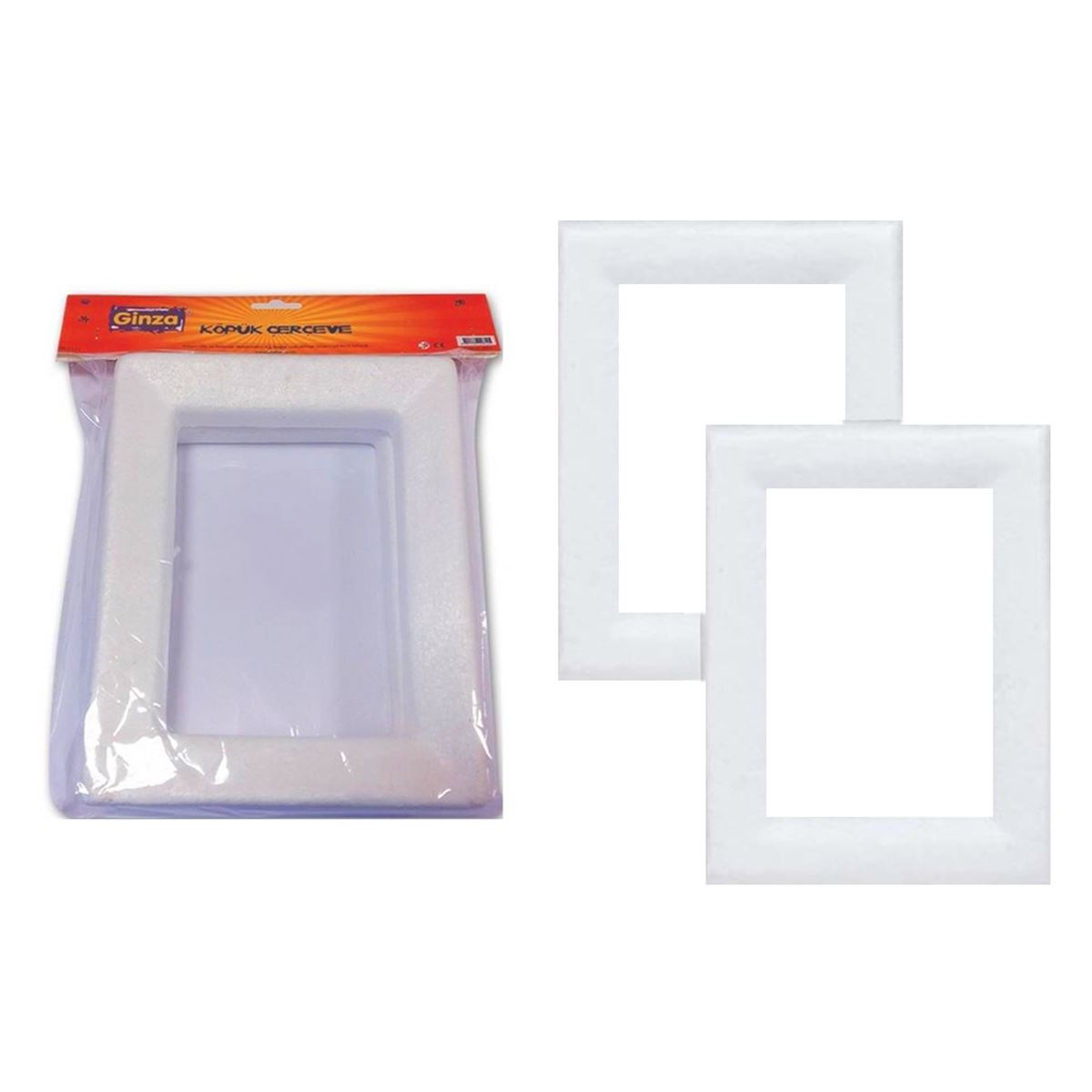 GİNZA KÖPÜK ÇERÇEVE 17x20 CM 2 Lİ GN-1125 1