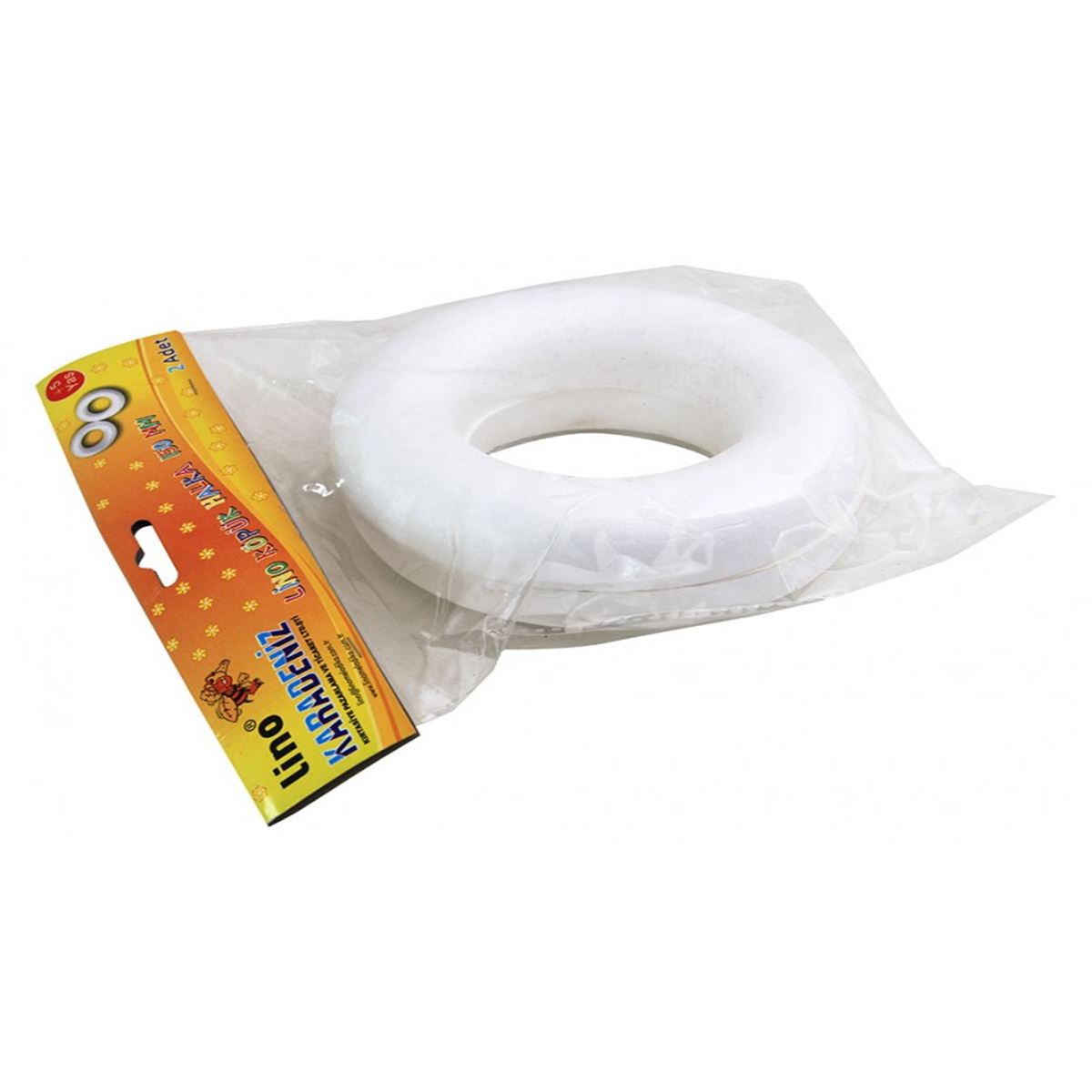 LİNO KÖPÜK HALKA 15 CM 2 Lİ RBZ-3020 1