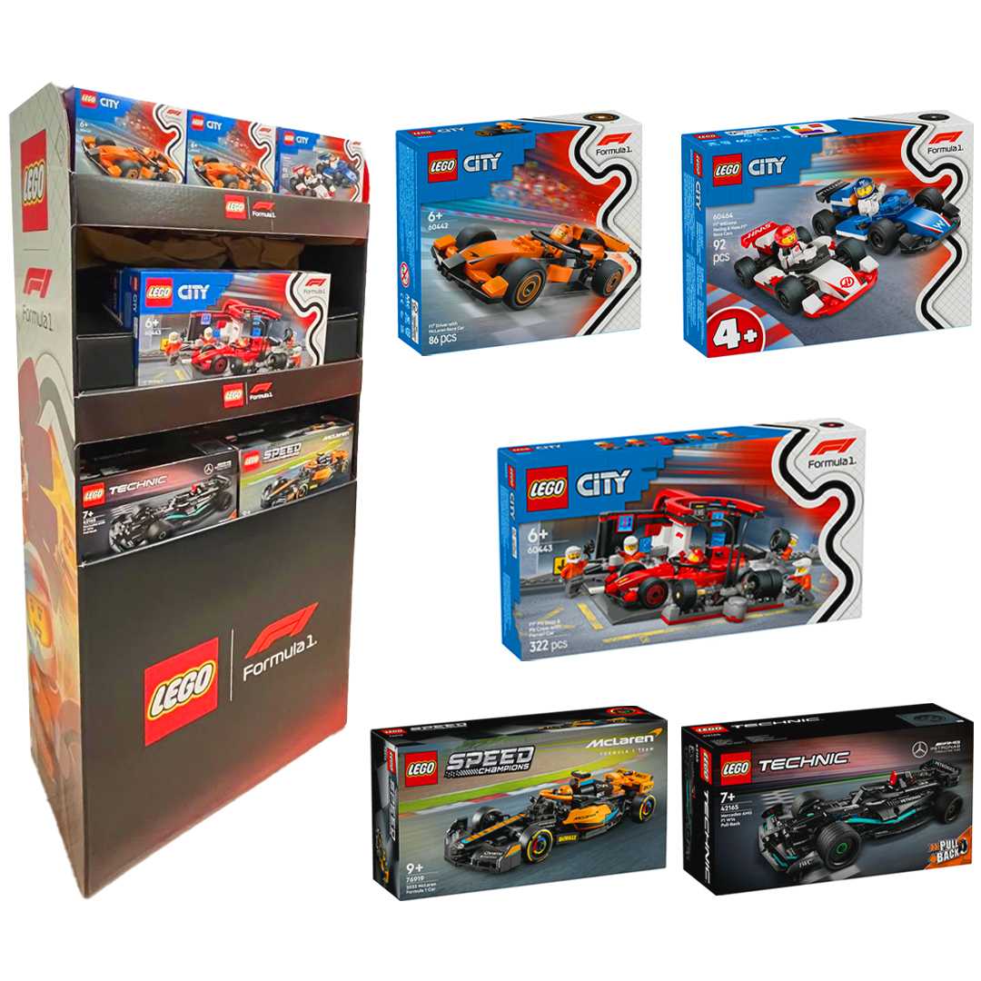 LEGO 6568421 FORMULA MİXED STANT 5 MODEL 22 Lİ 6+ 1