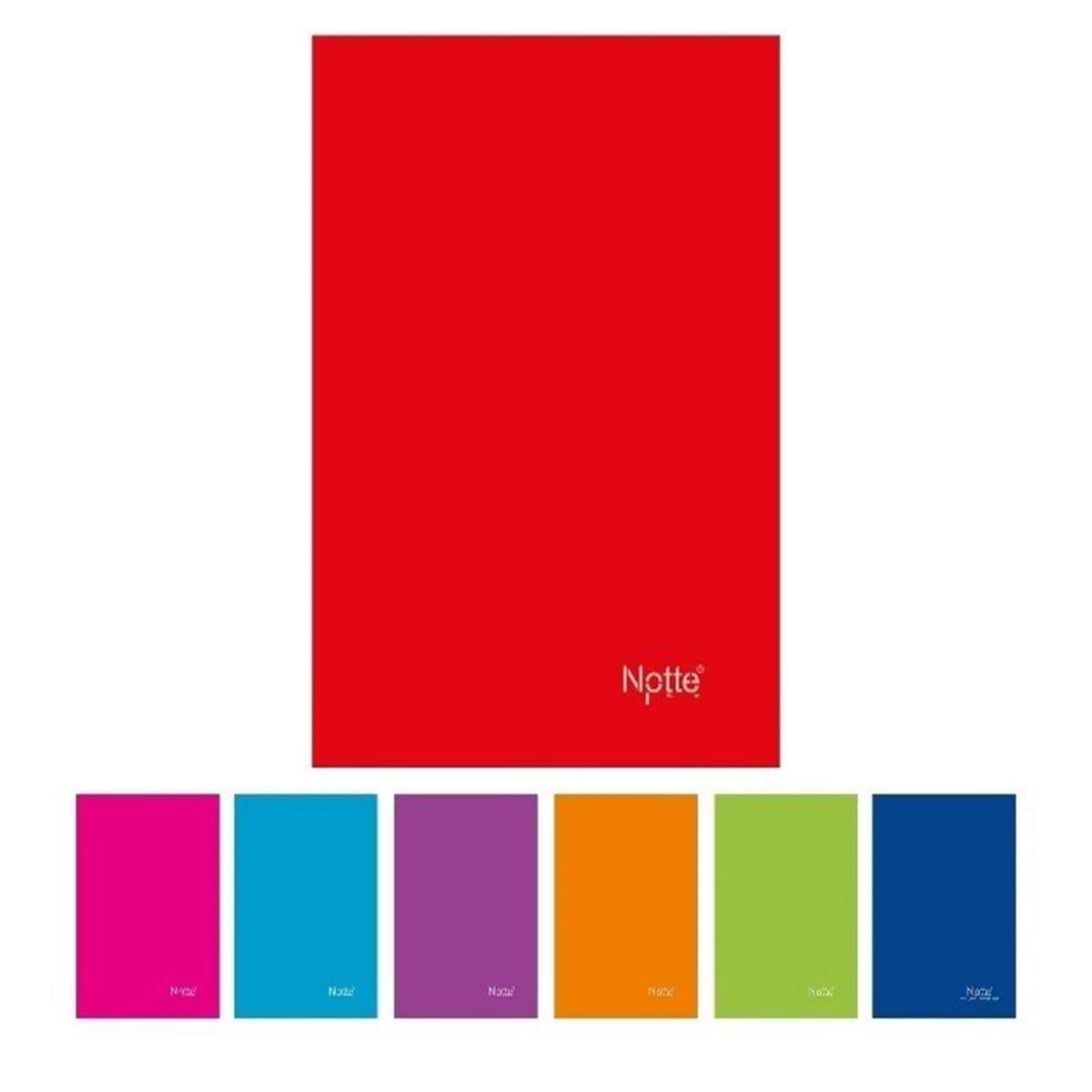 NOTTE FLEXİ DEFTER A4 DİKİŞLİ KUŞE KAPAK 60 YP ÇİZGİLİ 12 Lİ 10-106 1