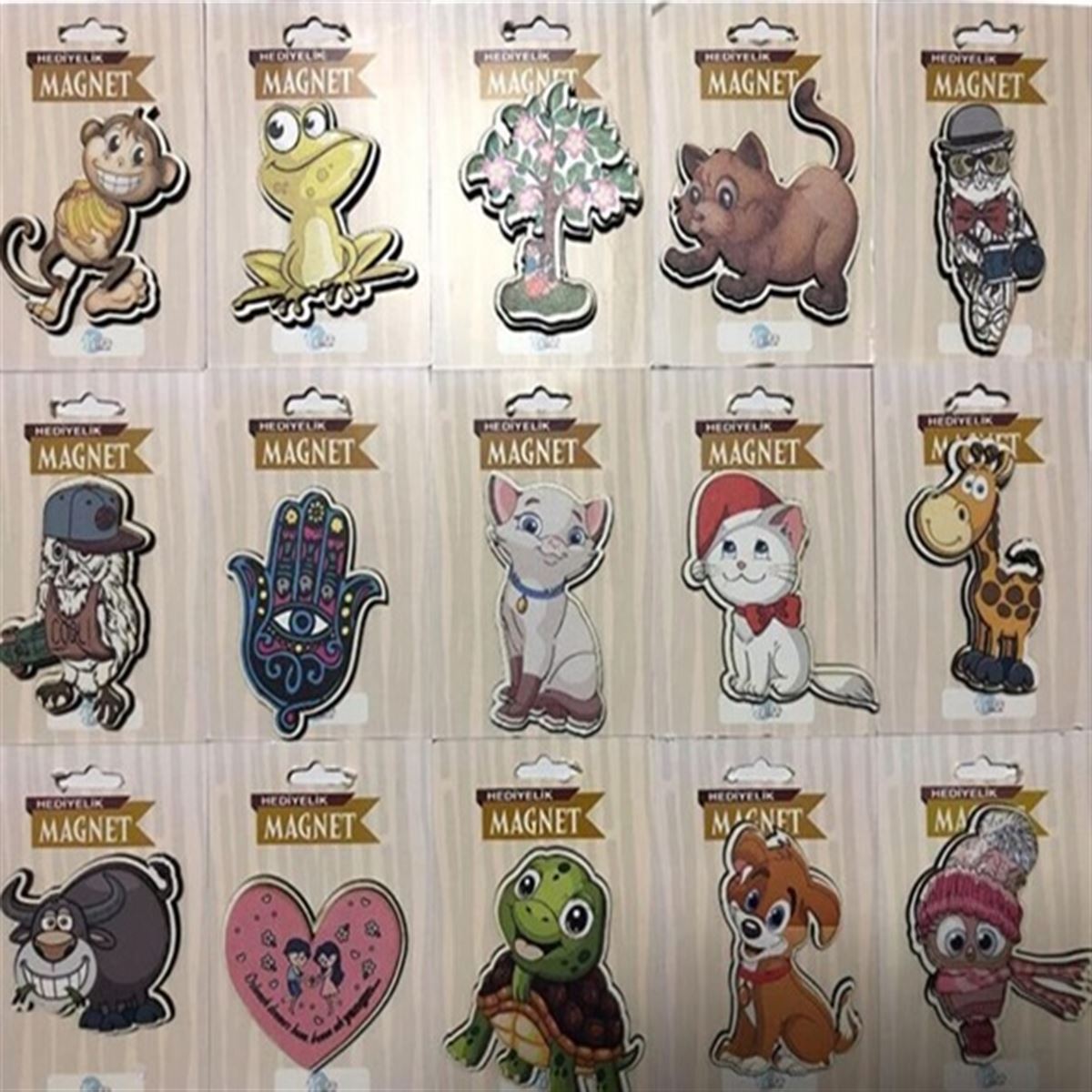 KESKİN MAGNET AHŞAP KARIŞIK 1