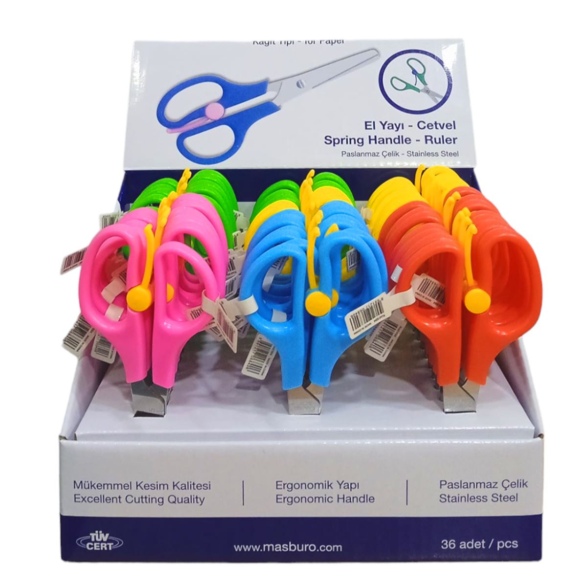 MAS OKUL MAKASI YAYLI CETVELLİ 36 LI 684 1