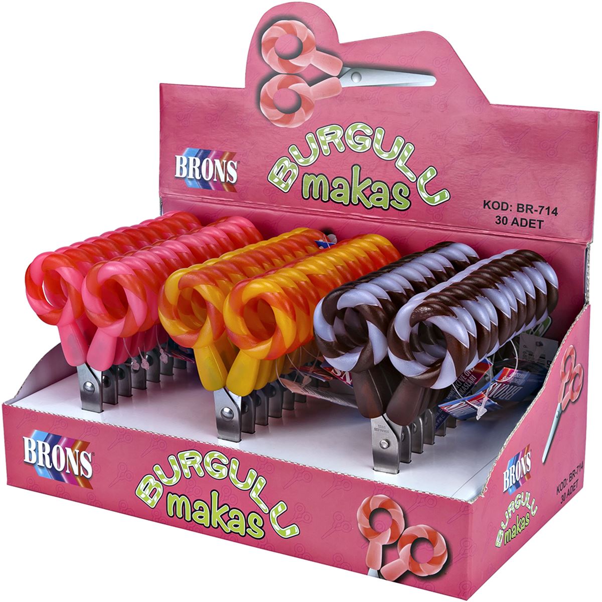 BRONS MAKAS BR-714 BURGULU 30 LU 1