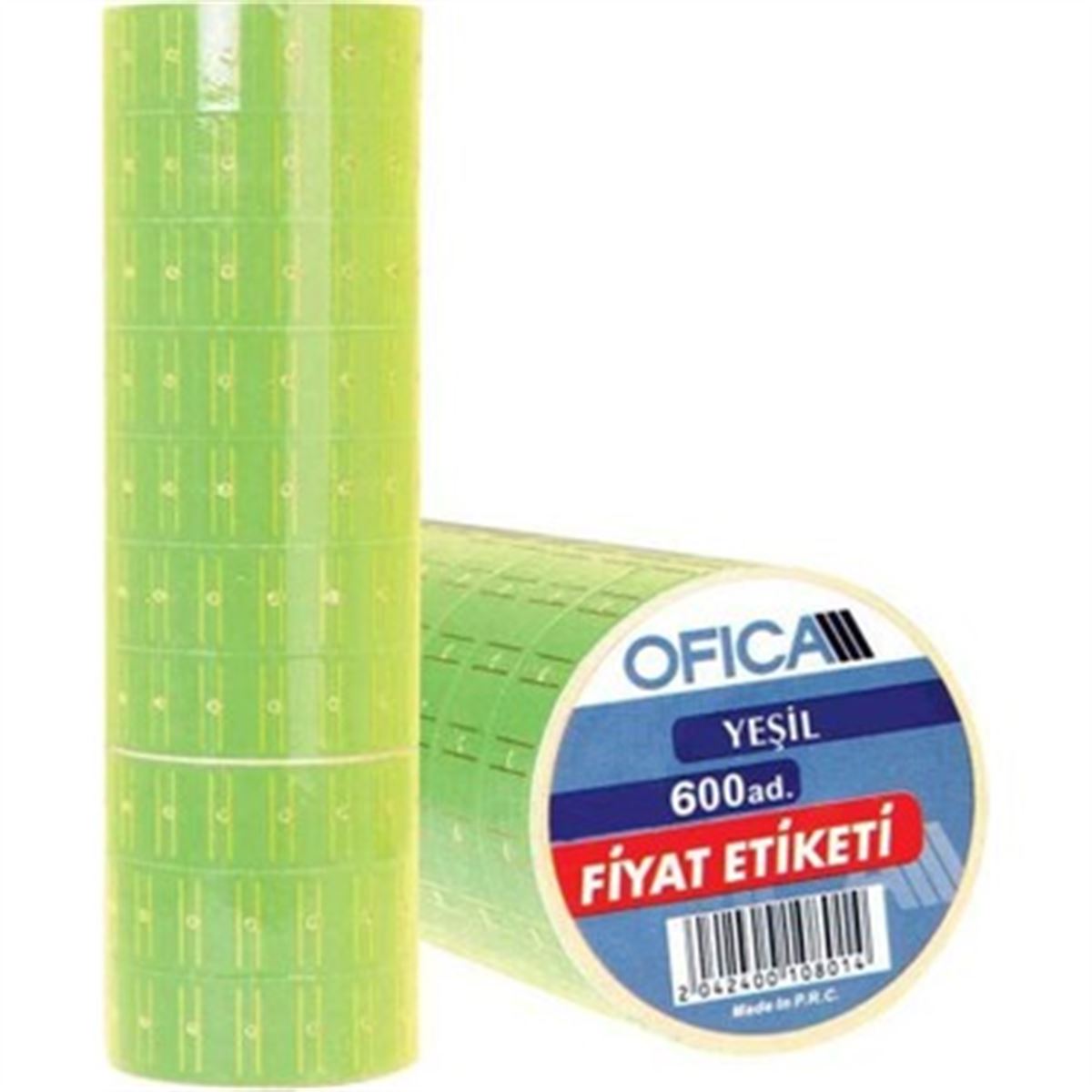 OFİCA MAKİNE ETİKETİ YEŞİL 10 LU FB-29 1
