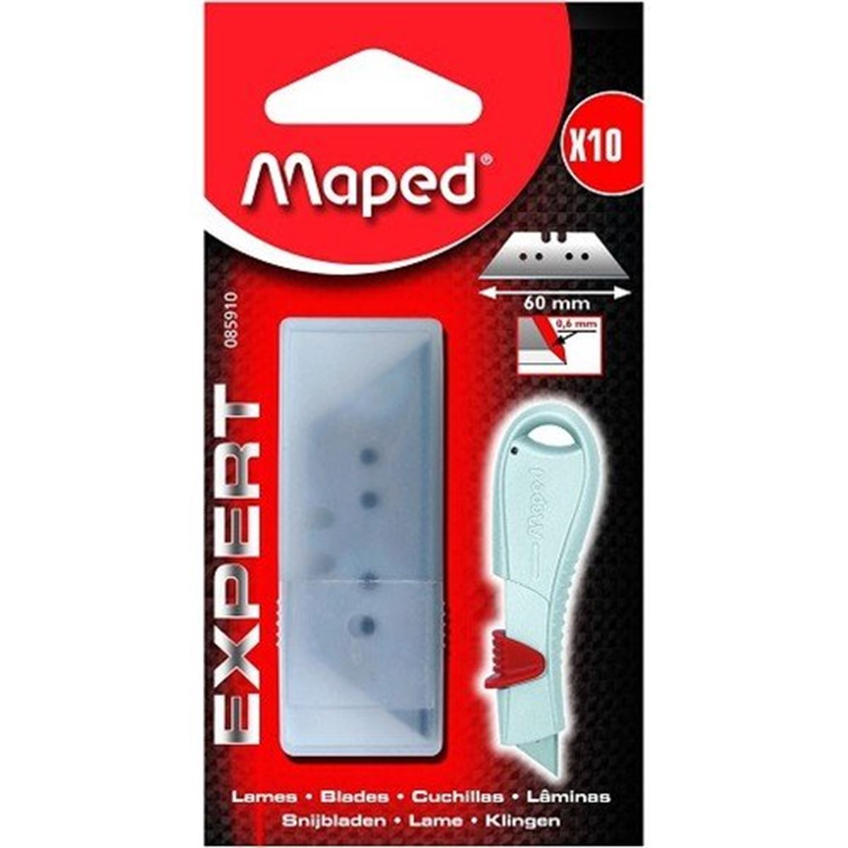 MAPED MAKET BIÇAĞI YEDEĞİ 085910 EXPERT BLİSTER 1