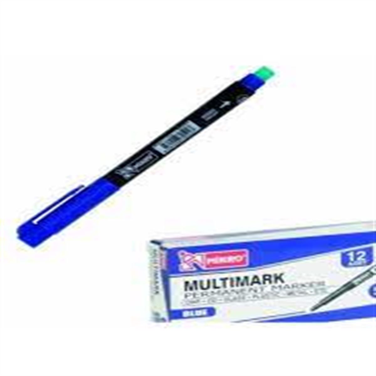 MİKRO ASETAT KALEMİ MK-419 S MAVİ 12 Lİ 1