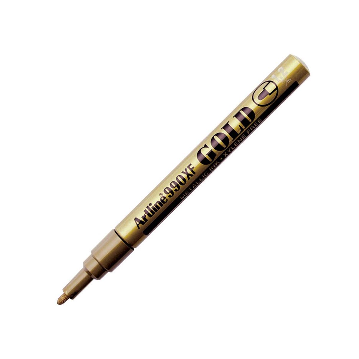 ARTLİNE MARKÖR 990XF METALİK ALTIN 1,2 MM 12 Lİ 1