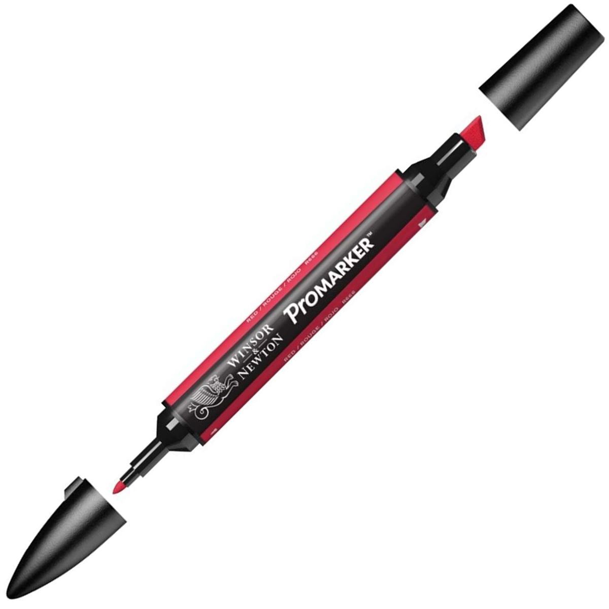 WİNSOR NEWTON PROMARKER LV-WN-0203209 ÇİFT TARAFLI RED 1